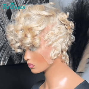 BeQueen Wig FULL LACE WIG Bequeen Blonde Wave Full Lace Wig