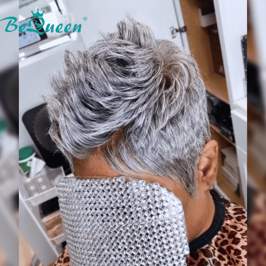 Salt and Pepper Wig – BeQueen Wig