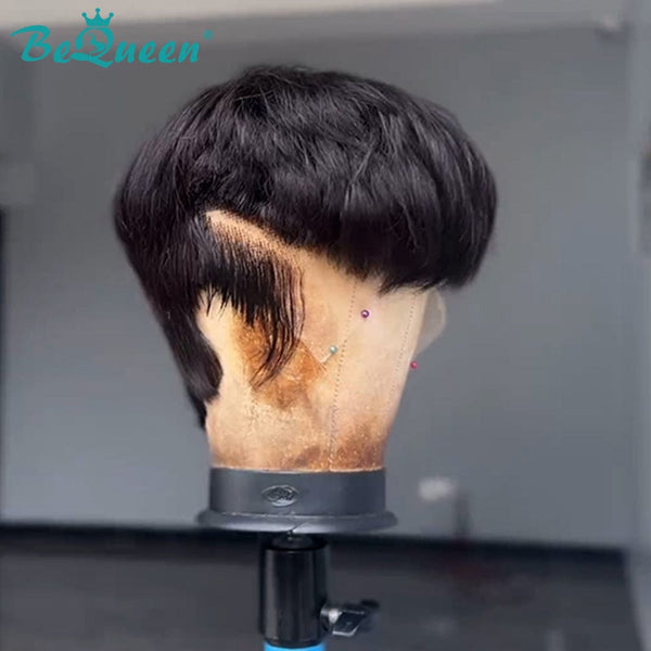 BeQueen Wig PIXIE WIGS Bequeen Pixie Lace Wig 100% Human Hair