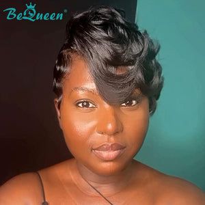 BeQueen Wig PIXIE WIGS Bequeen Pixie Wave Short Cut Wig