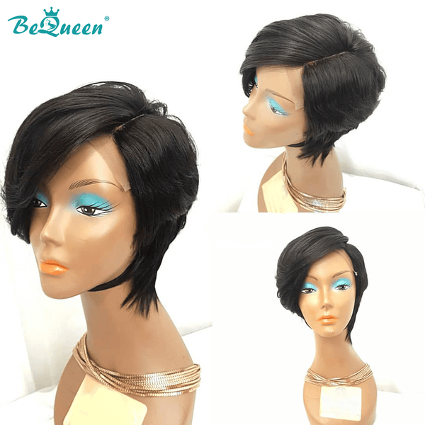 BeQueenWig PIXIE WIGS Bequeen Short Cute Fashion Lace Wig