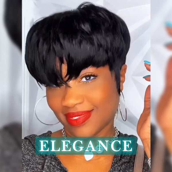 BeQueenWig Personality Energy Wig Elegance — Graceful Allure