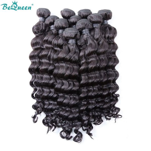 BeQueenWig 10A Brazilian Raw Virgin Hair BEQUEEN 10A Natural Wave Virgin Hair Weave 100% Human Hair Extensions