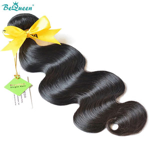 BeQueenWig 12A Hair Bundles BEQUEEN 12A 1Pc Body Wave Best Virgin Human Hair Bundles