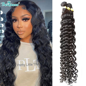 BeQueenWig 12A Hair Bundles BEQUEEN 12A 1Pc Natural Wave Best Virgin Human Hair Bundles