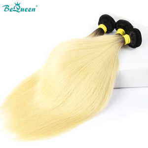 BeQueenWig Color Hair Bundles BEQUEEN 12A 3Pcs 1B613 Straight Best Virgin Human Hair Bundles