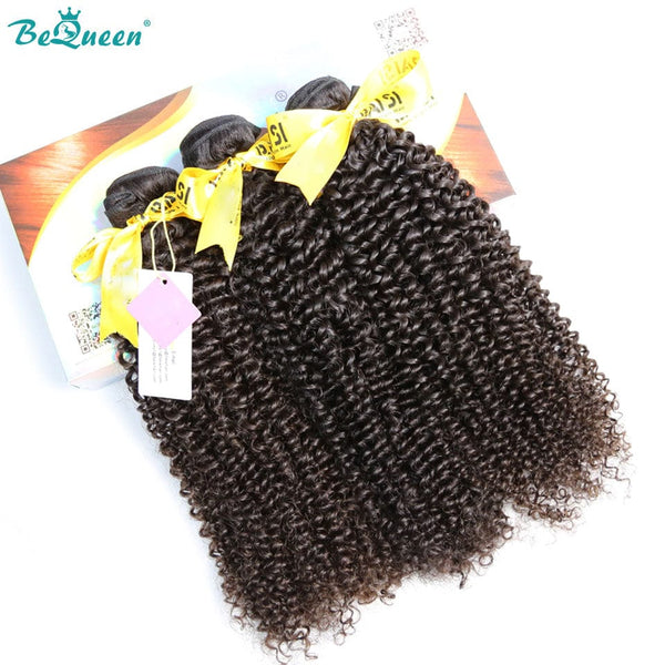 BeQueenWig 12A Hair Bundles BEQUEEN 12A 3Pcs Curly Wave Best Virgin Human Hair Bundles