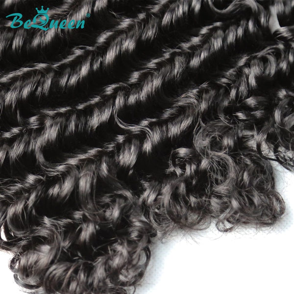 BeQueenWig BEQUEEN 1Pc Deep Wave Best Virgin Human Hair Bundles