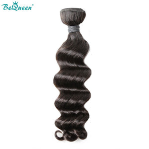 BeQueenWig BEQUEEN 1Pc Natura Wave Best Virgin Human Hair Bundles