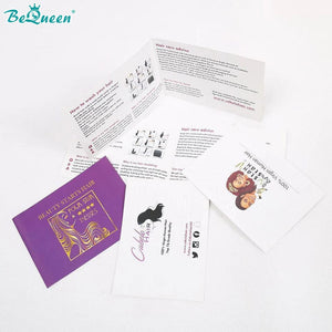 BeQueenWig BEQUEEN Customized Hair Care Cards 300pcs