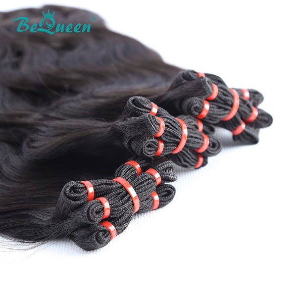 BeQueenWig Double Drawn Hair BEQUEEN Double Drawn 100% Virgin Hair Fumi Body Wave Hair Weave