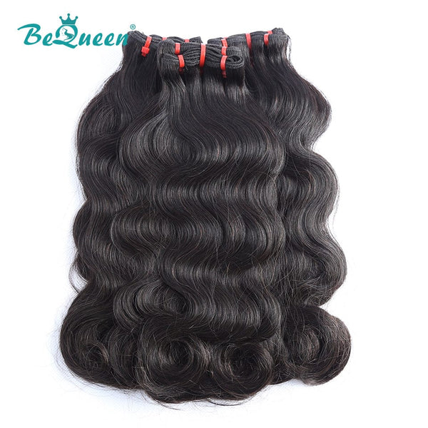 BeQueenWig Double Drawn Hair BEQUEEN Double Drawn 100% Virgin Hair Fumi Body Wave Hair Weave