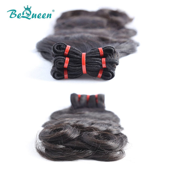 BeQueenWig Double Drawn Hair BEQUEEN Double Drawn 100% Virgin Hair Fumi Body Wave Hair Weave